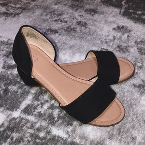 Black Two Piece Slides | A New Day